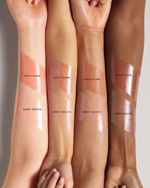 👛 Set son FENTY BEAUTY BY RIHANNA Gloss Bomb : Double Take Duo Sweet mouth, Fenty glow