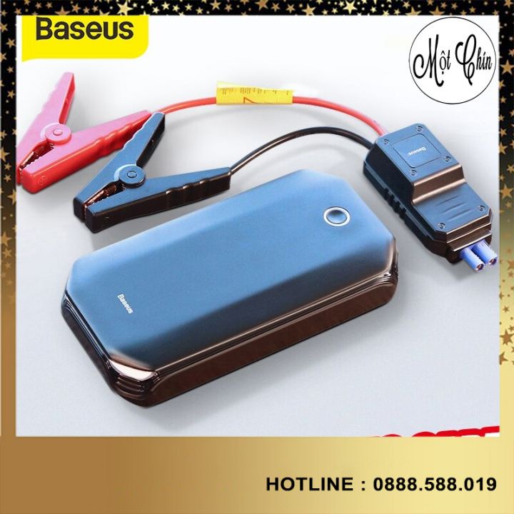 ▲♣™Bộ kích nguồn dùng cho xe ô tô Baseus Super Energy Car Jump Starter