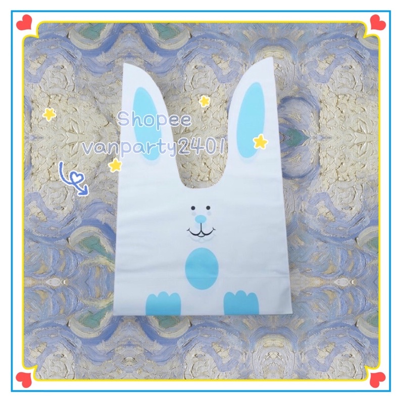 Túi đựng bánh kẹo thắt nơ hình thú