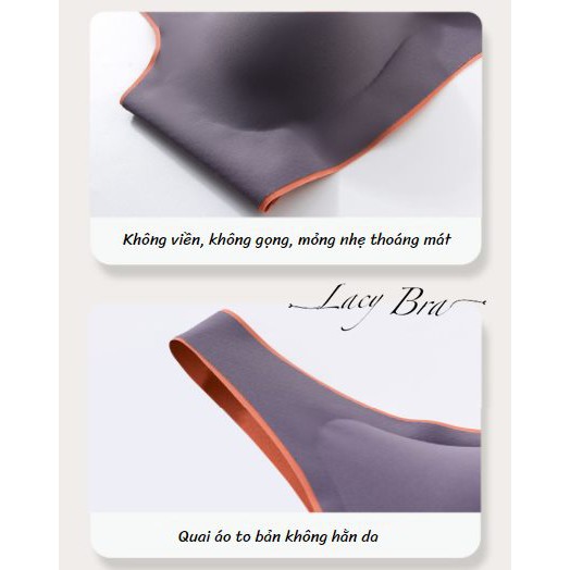 Áo Lót Đúc Su Đệm Mỏng Siêu Mềm Siêu Thoáng Khí Lacy Bra - AL10 | BigBuy360 - bigbuy360.vn