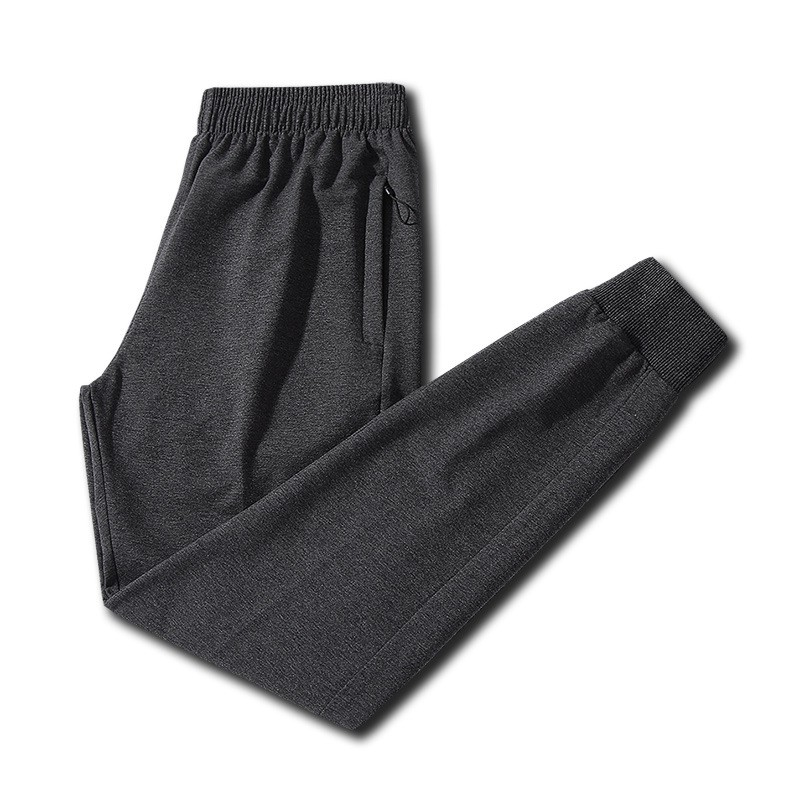 Sports pants three-stripe track pants men's four seasons spring and autumn loose trousers casual pants elasticated pants