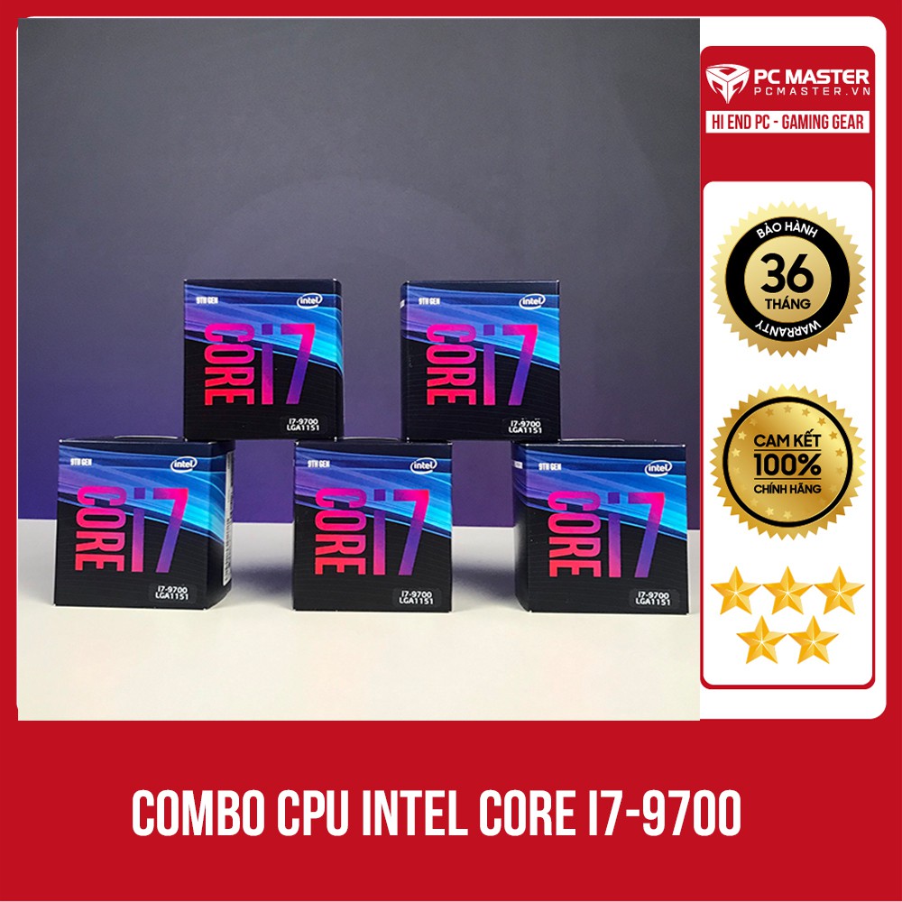  COMBO CPU Intel Core i7-9700 & Mainboard HÀNG CHÍNH HÃNG FULLBOX