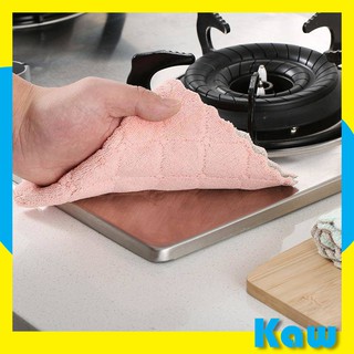 Khăn lau đa năng 2 mặt, khăn lau bếp mềm mại thấm hút nước