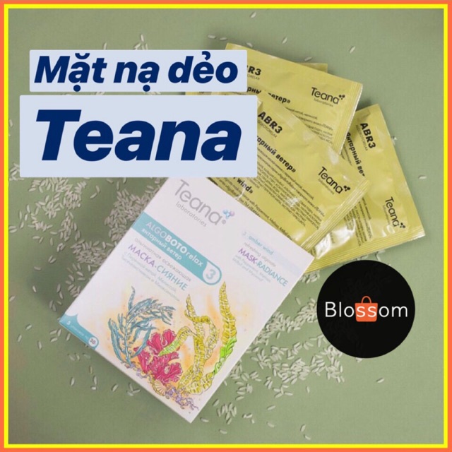 Mặt nạ dẻo Teana Aglunate Mask Algoboto relax