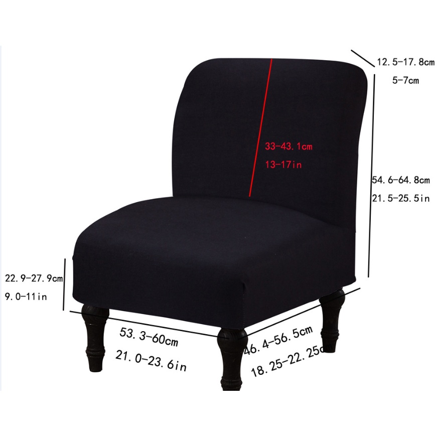 Vỏ Bọc Ghế Sofa Không Tay Chất Liệu Co Giãn Siêu Bền Thoải Mái