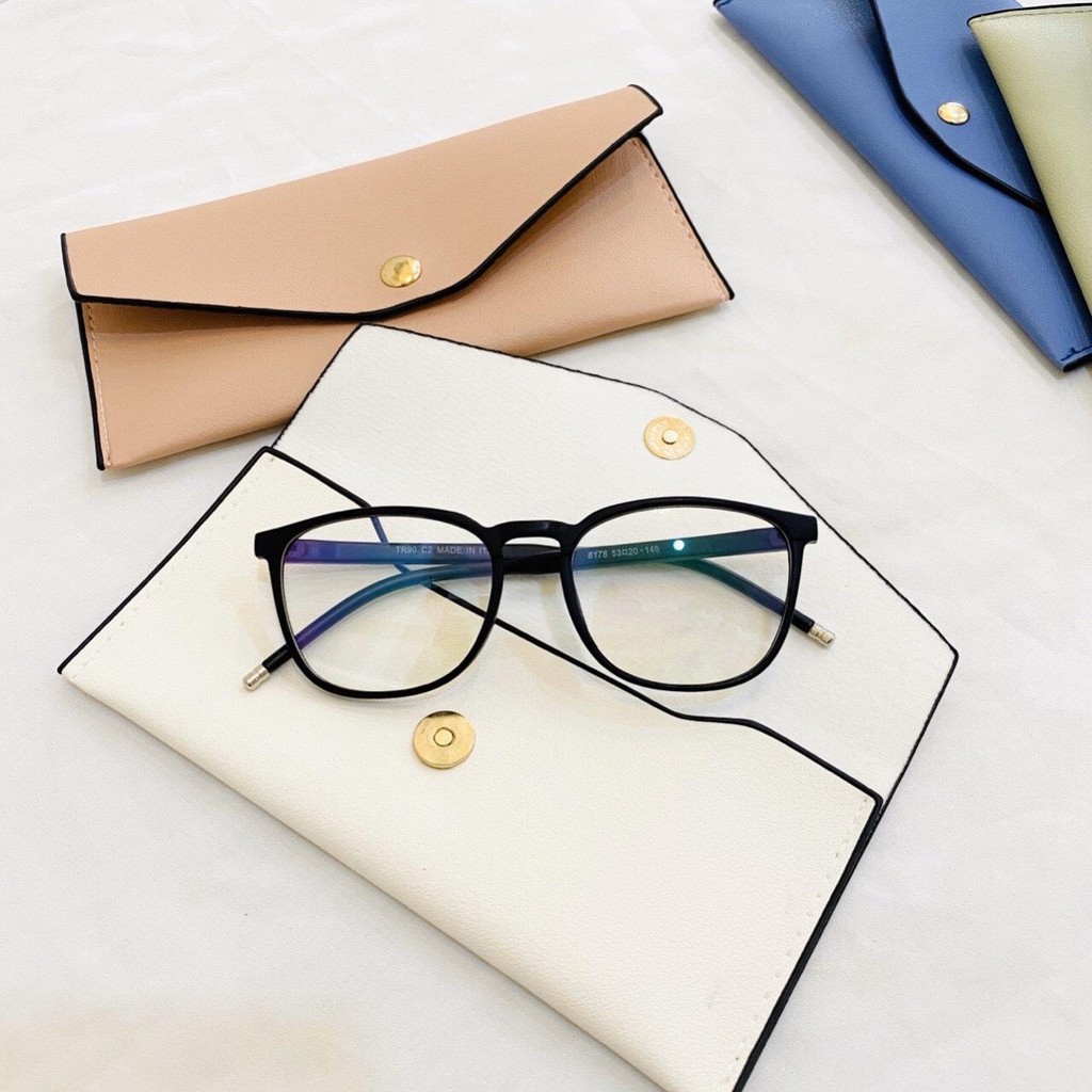Mắt kính giả cận cao cấp gọng dẻo dành cho cả nam và nữ JJCK6178 - Gọng kính cận không độ Hàn Quốc - Bảo hành 12 tháng