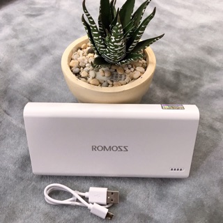 PIN DỰ PHÒNG ROMOSS 20.000mAh - TRẮNG
