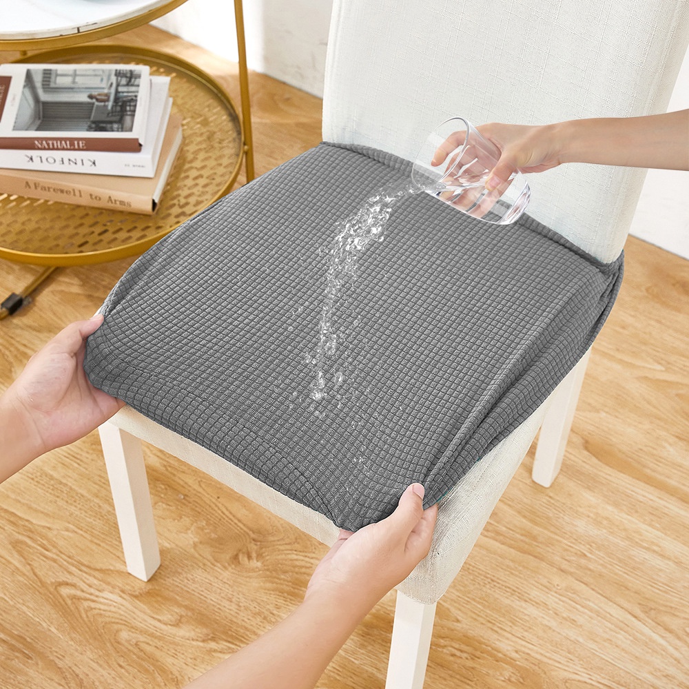 Vỏ Bọc Ghế Ngồi Bàn Ăn Co Giãn Chống Thấm Nước Tiện Dụng