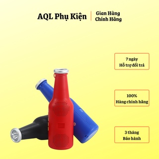 Loa bluetooth hình chai nước nb201 âm thanh chất lượng cao - loa nghe nhạc bluetooth có đèn