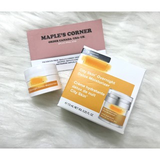 KEM Dưỡng City Skin Overnight Detox Moisturizer 7.5ml