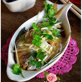 10 chiếc Đĩa Hình Cá - Gốm Bát Tràng ( ĐĨa Cá)