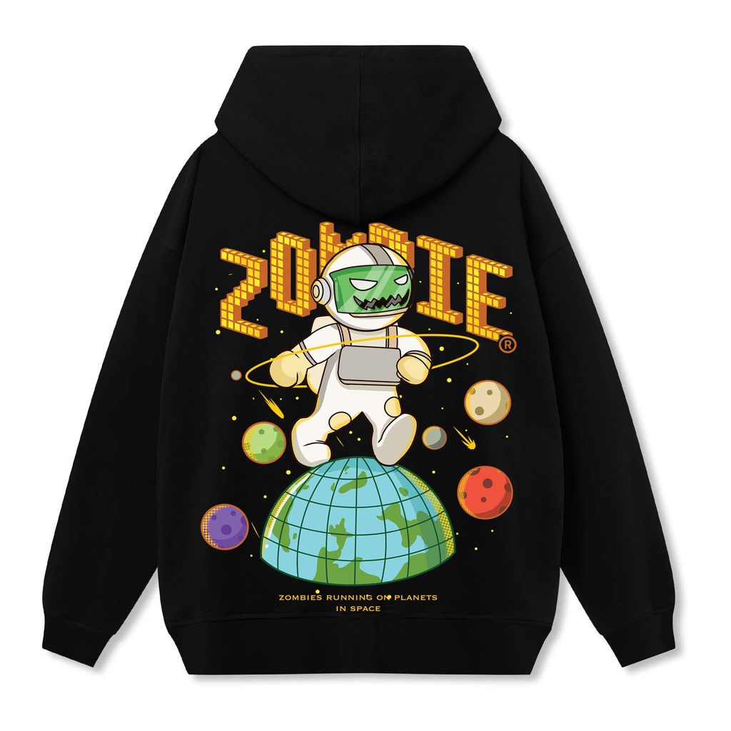 Áo Hoodie Nam Nữ Local Brand Zombie HD Space