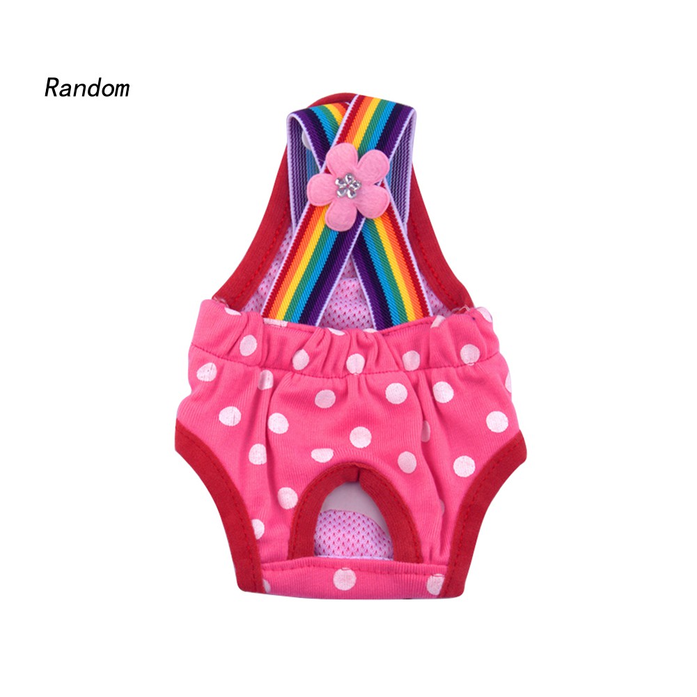 Quần Tã Họa Tiết Chấm Bi Dành Cho Thú Cưng