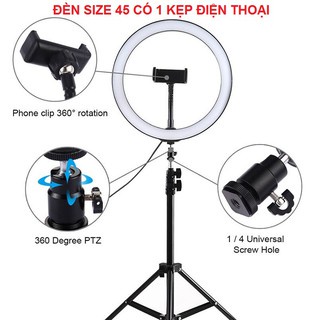 Đèn livestream 33 cm +1 kẹp + 1 chân