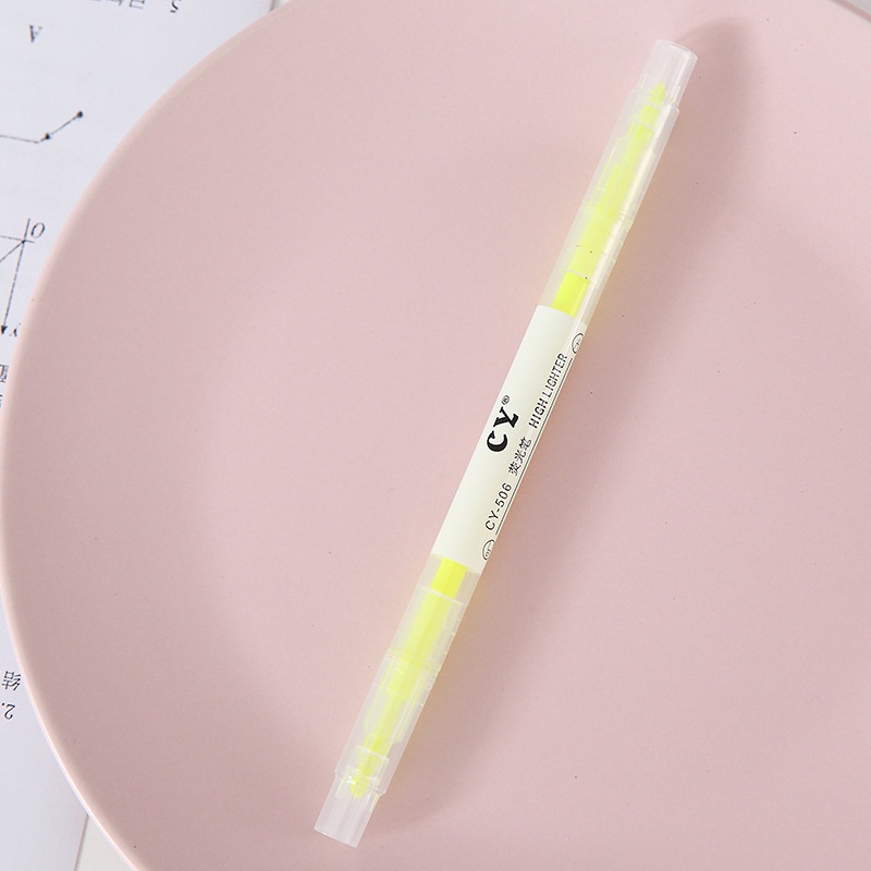 Korean double-ended marker 6 color student marker marker marker color pen