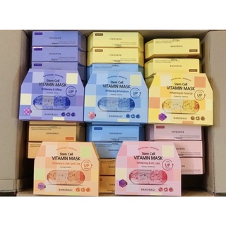 Mặt Nạ Dưỡng Da Banobagi Stem Cell Vitamin Mask 30ml mẫu mới