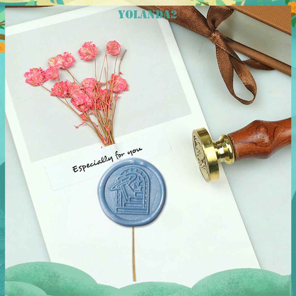 Đầu Con Dấu Sáp Bằng Đồng Phong Cách Retro