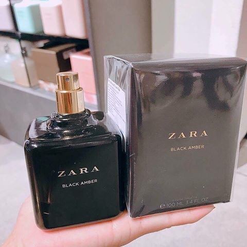 SET NƯỚC HOA ZARA BLACK AMBER & RED VANILLA (hàng châu âu) | Thế Giới Skin Care