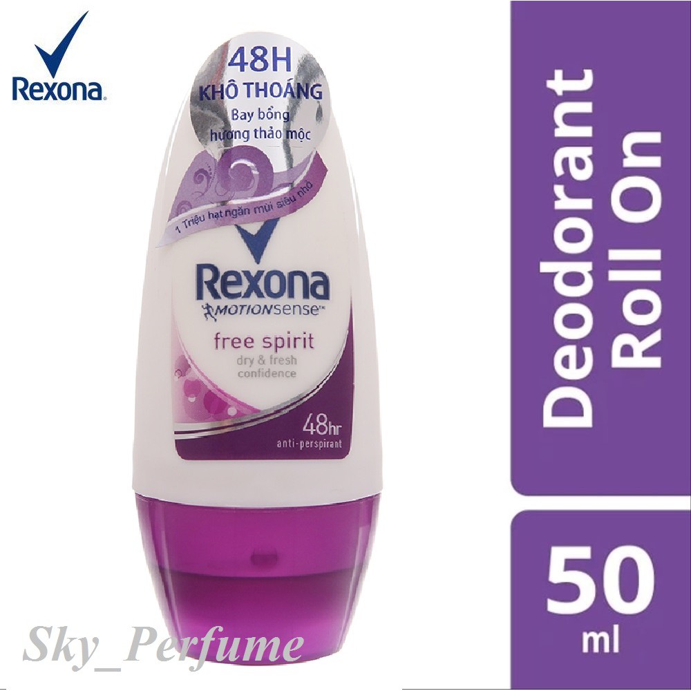 Lăn khử mùi Rexona Free Spirit 50ml