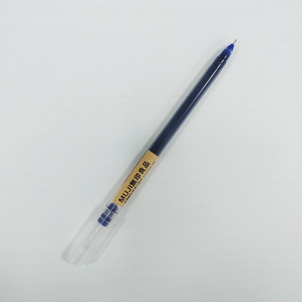 Bộ 10 cây bút gel MUJI Bút mực gel viết mực đen ngòi 0.5mm đồ dùng học tập