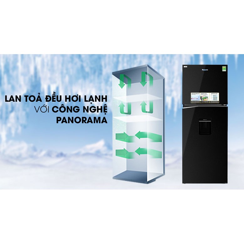 tủ lạnh Panasonic Inverter 326 lít 351WK. tủ lạnh pana.