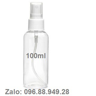 Combo 20 chai xịt phun sương 100ml