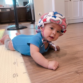 Mũ bảo vệ đầu cho bé Mẹ Rofi