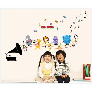 Decal Nốt nhạc ngộ nghĩnh
