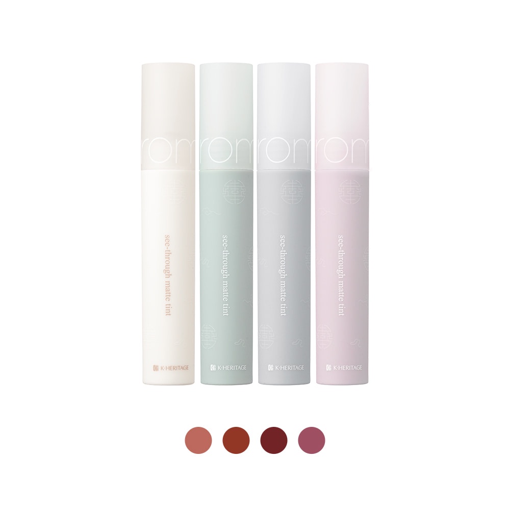 [Rom&amp;nd] Son kem lì, siêu mịn mượt môi Hàn Quốc Romand See - Through Matte Tint - Hanbok Project 3.8g