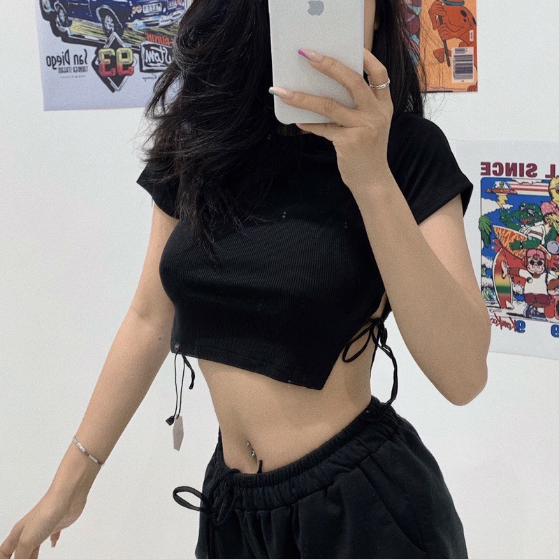 SP000932 Áo Alexis Top- Tiệm Mềm Croptop