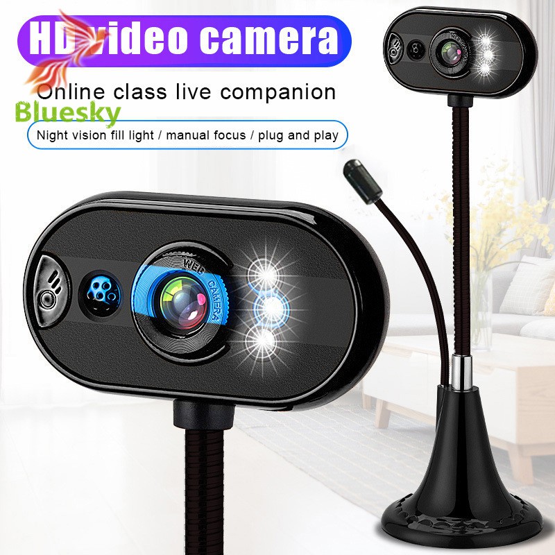 Webcam Hd Với Mic Hỗ Trợ Quay Đêm Cho Máy Tính | BigBuy360 - bigbuy360.vn