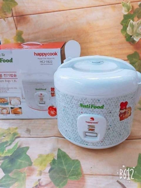 Nồi cơm điện Happy Cook 1.8l hàng khuyến mãi của nutifood