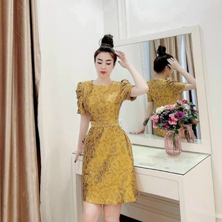 Đầm gấm sang chảnh