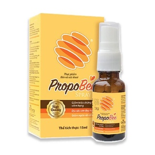 Xịt họng keo ong PROPOBEE hỗ trợ làm giảm triệu chứng ho ngứa rát cổ họng