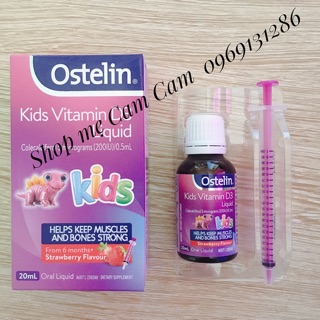 VITAMIN D3 OSTELIN LIQUID- ĐỦ BILL