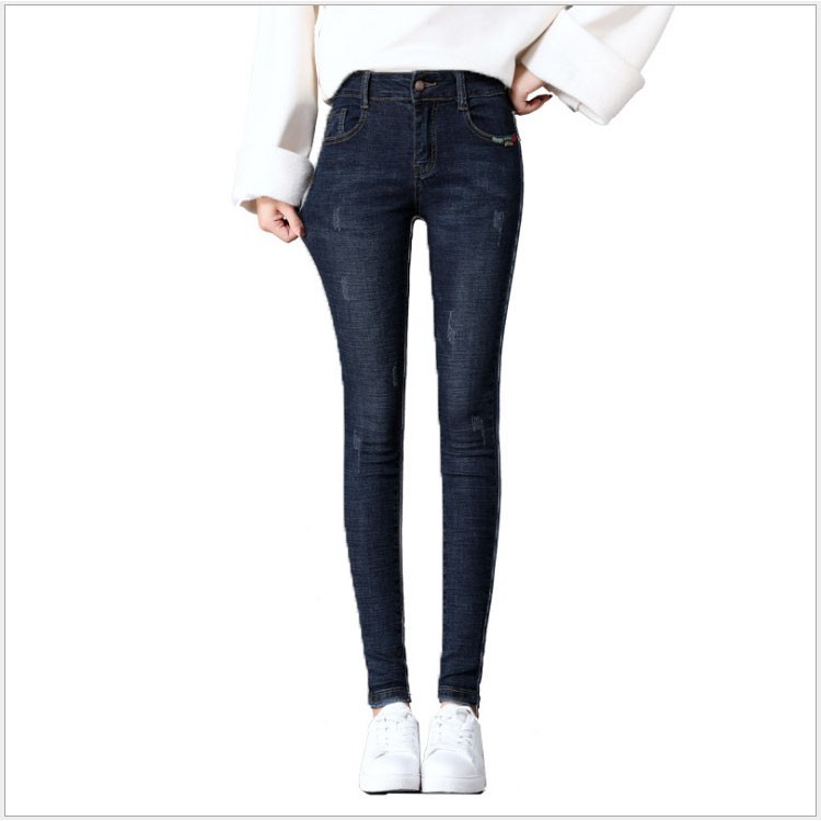 Quần jean nữ♥️FREESHIP♥️ co giản cao cấp cào lai thường size 25-35 | BigBuy360 - bigbuy360.vn