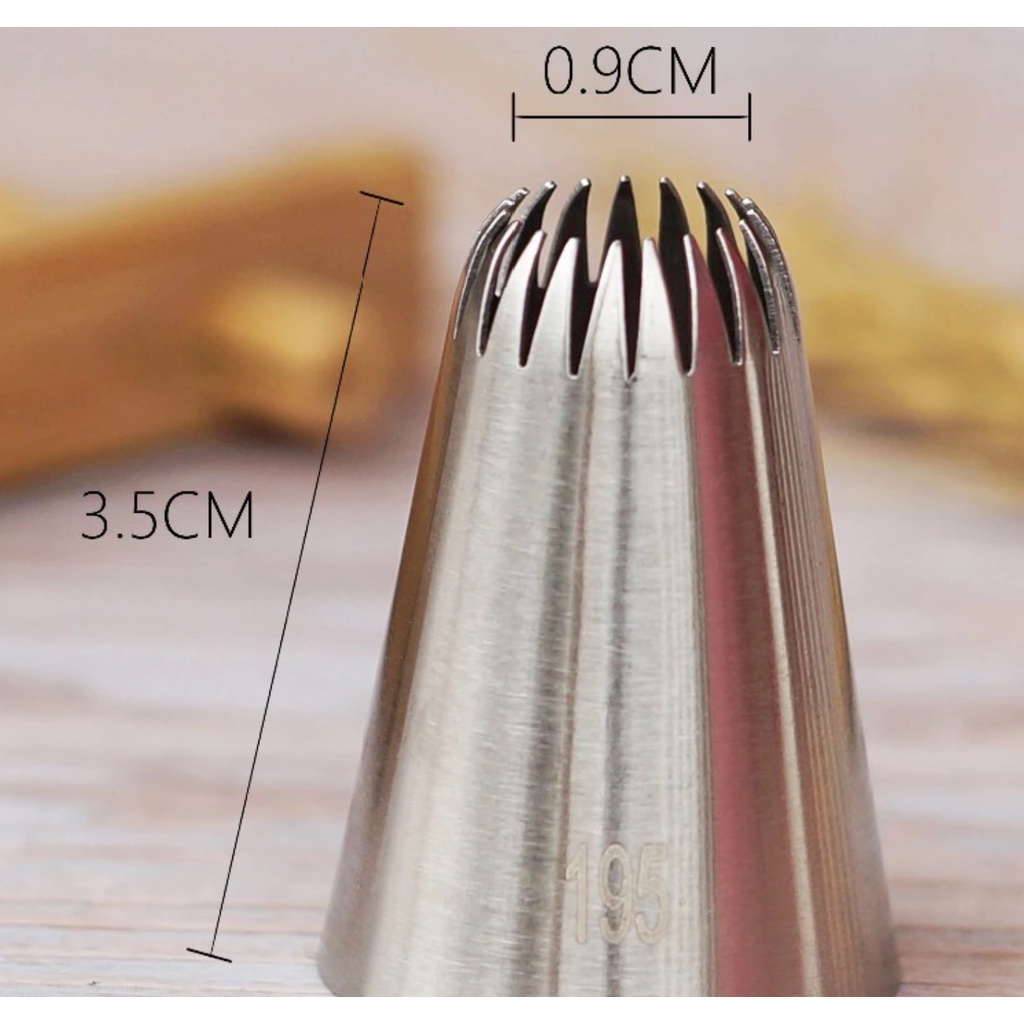 1 cái đui 195 bắt kem, đui bắt bánh quy