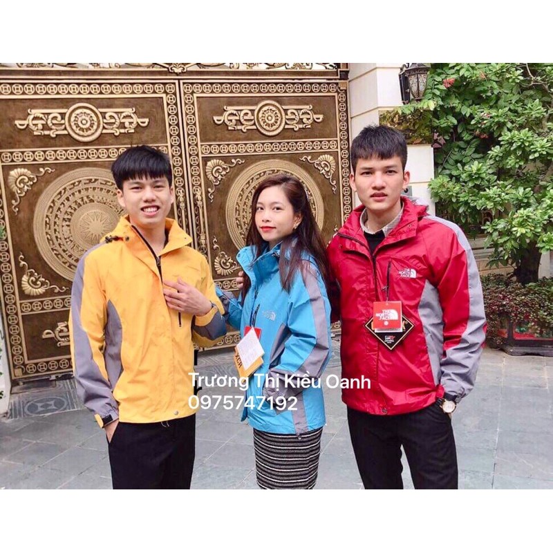 Áo gió 2 lớp TNF có video ảnh thật