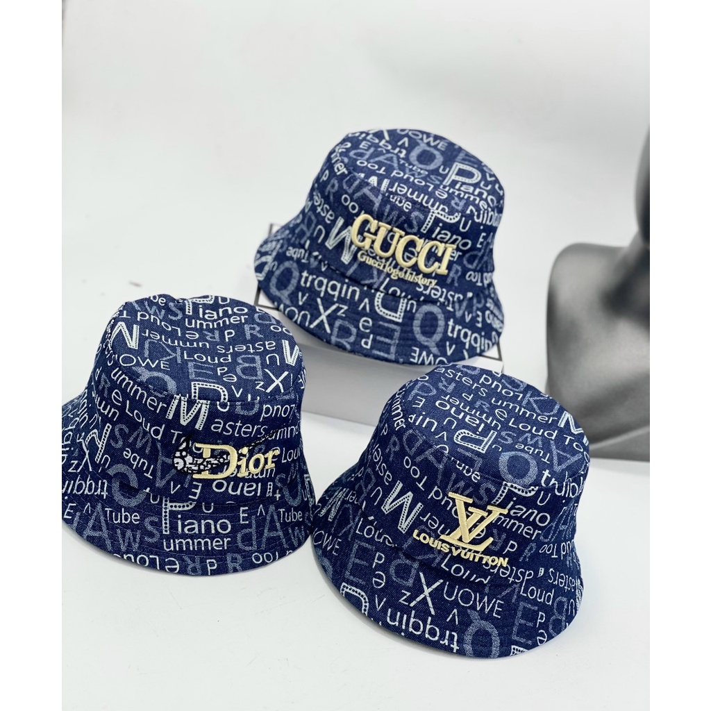 MŨ NÓN BUCKET GỈA JEAN TEM XUẤT DƯ - TXGS-N277