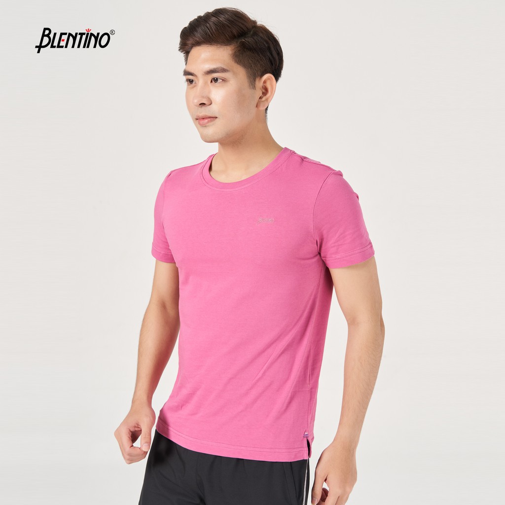 Áo thu nam tay ngắn thương hiệu Blentino , Chất liệu cotton slup TS06 (2)