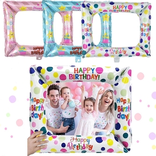 Bong Bóng Tráng Nhôm Hình Chữ "Happy Birthday"