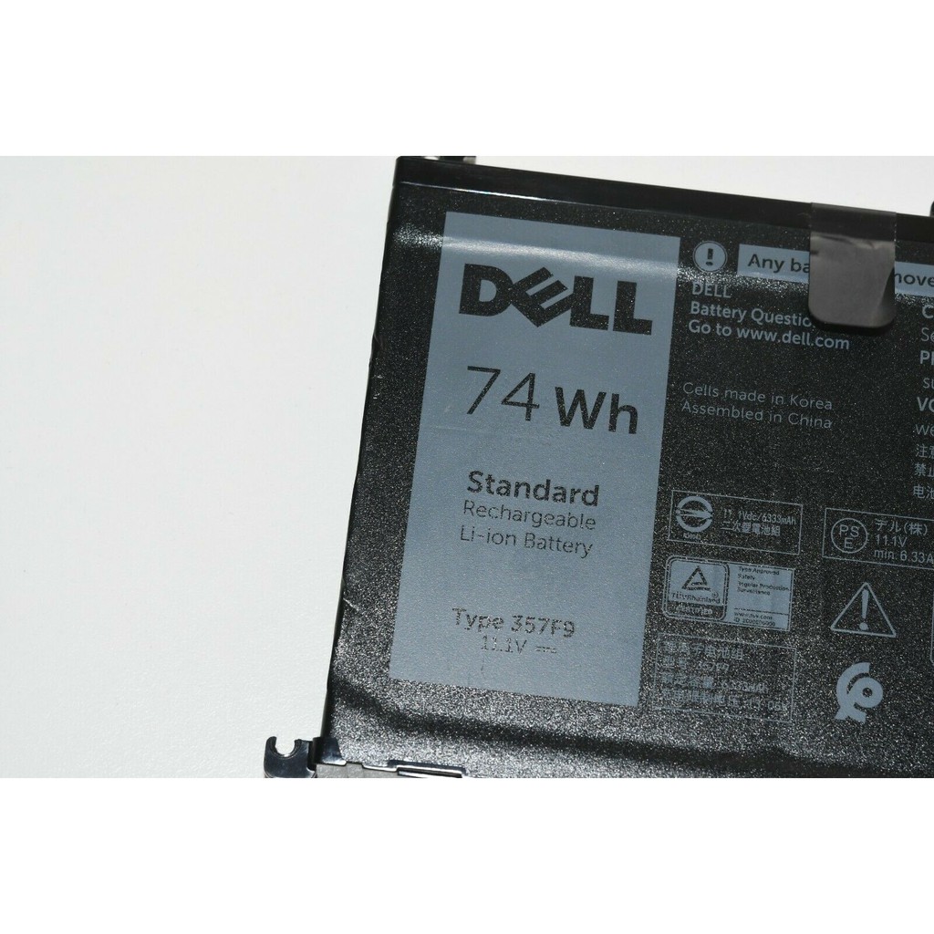 💥Pin Laptop Dell 357F9 Inspiron 15 5577 7566 7567 7559 7557 - Pin ZIN 0GFJ6, 71JF4 -Bảo hành 6 tháng Đổi Mới