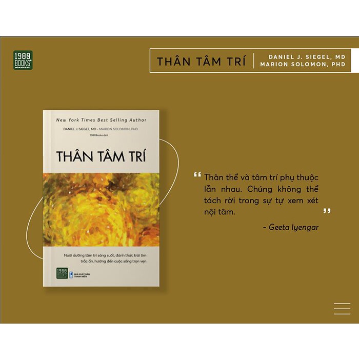 Sách - Thân Tâm Trí (1980)