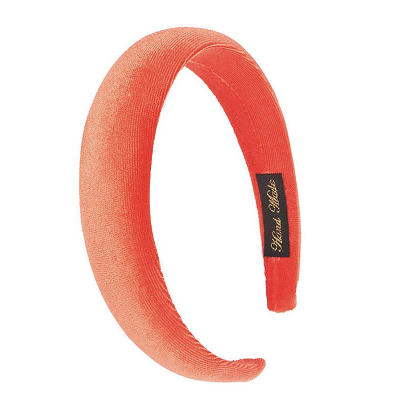 Flgo Băng Đô Bằng Vải Nhung Dày Dặn Màu Sắc Kẹo Ngọt Họa Tiết Hình Học Dành Cho Nữ