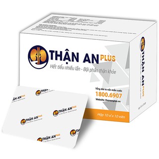 [CHÍNH HÃNG] VIÊN TIỂU ĐÊM – THẬN AN PLUS HỘP 100 VIÊN TẶNG HỘP 20 VIÊN