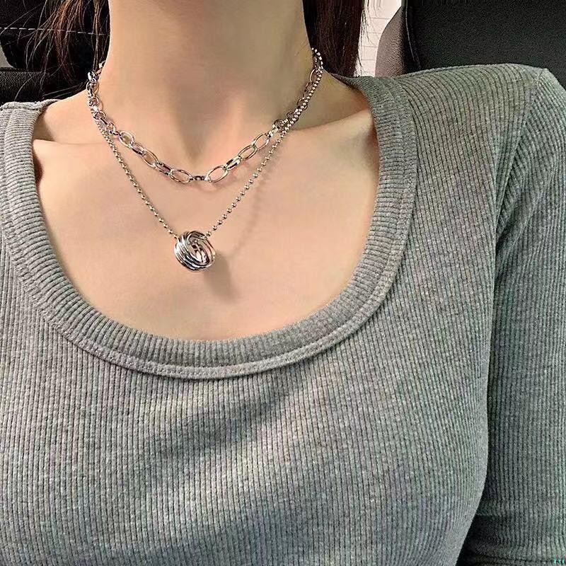 Vòng Cổ Choker Nhiều Lớp Thời Trang Mùa Xuân