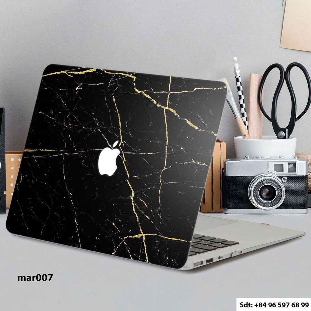 Skin dán Macbook Pro hình vân Marble x02 (chọn mẫu và mã máy trong phân loại)