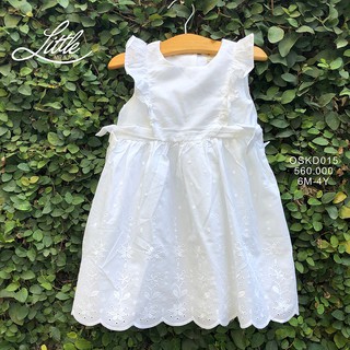 Váy trắng OSHKOSH xinh xắn