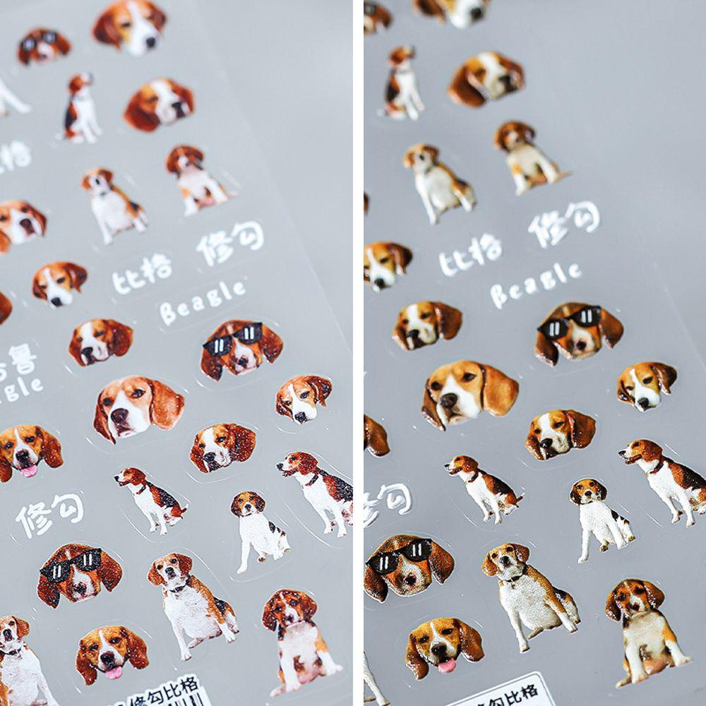 OCEANMAP Miếng Dán Trang Trí Móng Tay Tự Dính Họa Tiết Hoạt Hình Tom / Hành Tinh / Hoàng Tử /