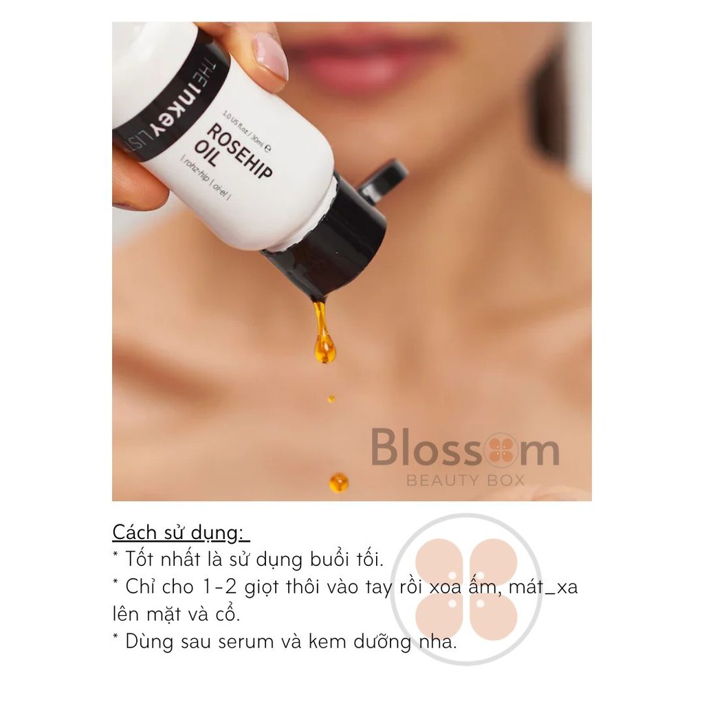 [Sephora US] [KHÔNG HỘP GIẤY] Tinh dầu tầm xuân Rosehip oil - THE INKEY LIST | BigBuy360 - bigbuy360.vn